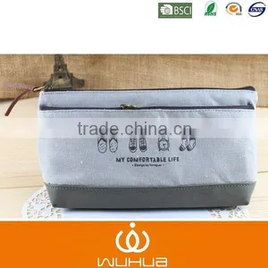 Double Zipper Funny School Pencil Case for Kids thumbnail-1