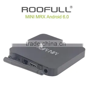MINI MRX Android TV Box Amlogic S905X With Android 6.0 Marshmallow Mini PC Media Markt Android Smart TV BOX thumbnail-2