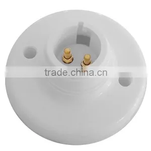 Plastic White Burn-in Test B22 Bakelite Lamp Holder Lamp Base thumbnail-2