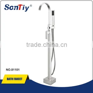 Professional Multifunction Shower Living Floor Stand Bathroom Mixer thumbnail-1