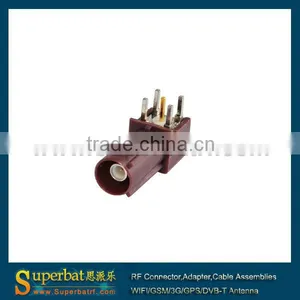Fakra Antenna Cable Connector D Violet for GSM Cellular Phone thumbnail-1