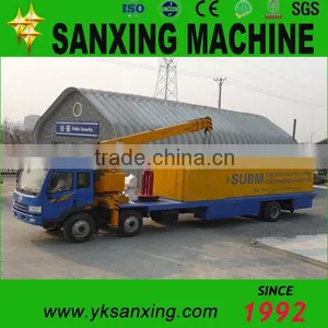 UCM Vertical Type Arch Roof Steel Sheet Roll Forming Machine thumbnail-1
