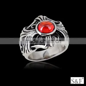 1453110 Birthday Jewellery Store Design Titanium Silver 316l Stainless Steel Rings thumbnail-1