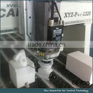 XYZ-CAM Four Axis CNC Router 3D Moulds Composite Resin,foam, Wood P4-1325 thumbnail-1