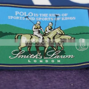 High Performance Laser Cut Custom Woven Patch Woven Badge thumbnail-5