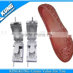 PVC Airblowing Mould Lady PVC Shoes and PCU Shoes thumbnail-1