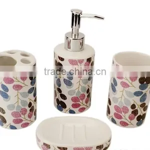 Fashional 4pcs Bath Accessories Ceramic thumbnail-4