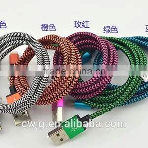 New Aluminum Connector Data Charging Cable For Iphone 6 8pin To Usb Cable thumbnail-6