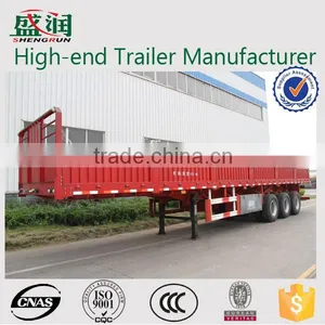 2015 Hot Sale Cargo Trailer With Side Board Side Wall Semi Trailer thumbnail-4