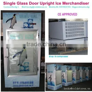 Single Glass Door Upright Ice Merchandiser thumbnail-4
