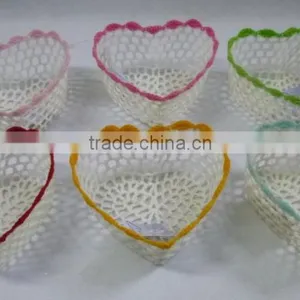 Crochet Mini Basket Round thumbnail-5