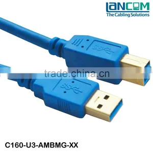 5gbps Transfer Speed USB 3.0 Cable,High Speed USB 3.0 Cable,USB 3.0 Printer Cable thumbnail-1