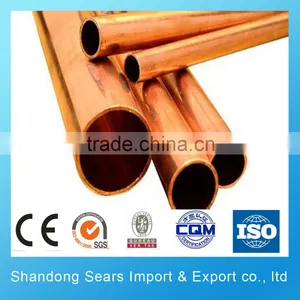 C11400 Air Conditioner Copper Pipe Fittings / Copper Heat Pipe thumbnail-5
