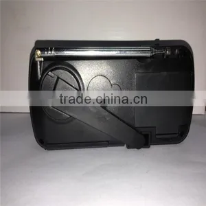 2014 Popular LED Lights ABS Plastic USB Solar Dynamo Radio Disaster Prevention thumbnail-6