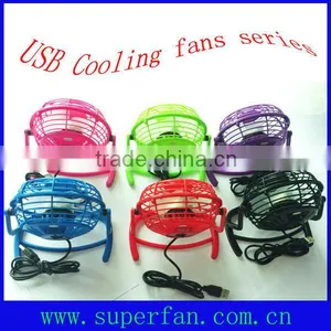 Mini Desk Fan With USB Connection - Different Colors Available thumbnail-1