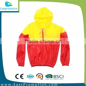 POLYESTER LIGHTWEIGHT WATERPROOF WINDBREAKER JACKET thumbnail-3