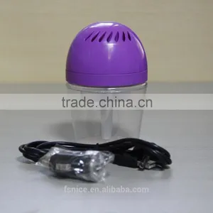 KM-03LE CE RoHS High Quality 1LED Light USB Purple Car Air Freshener Air Purifier Filter thumbnail-1