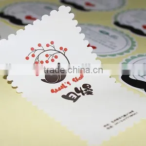80g Art Paper OEM Self Adhesive Barcode Shipping Label Sticker thumbnail-1