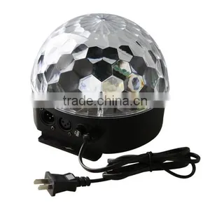 Fabulous Magic DMX512 DJ Laser LED Color Change RGB Stage Lights Crystal Ball Effect Light Party Pub thumbnail-1