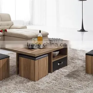 Wooden End Table LS-WD5642 thumbnail-2