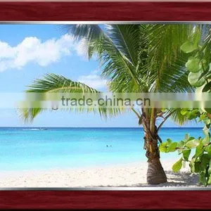 Fancy Wall Decoration Wood Mirrored Picture Frames thumbnail-1