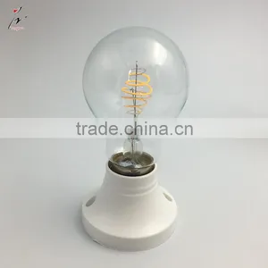 New Design A60 A19 LED Filament Bulb 110V 240V Spiral Filament Light Bulb thumbnail-1