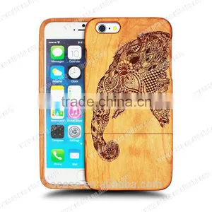 Luxury Mobile Phone Case Made of Cherry Wood for Iphone 4s Case. thumbnail-5