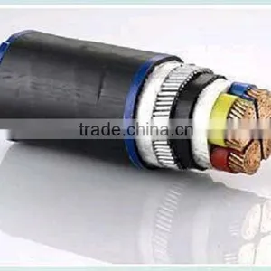 Medium Voltage Underground Marine Cable /XLPE Insulated Armoured Electric Cable thumbnail-1