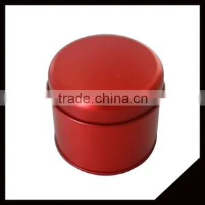 Best Popular Logo Customized Tinplate Small Round Candle Tin Box thumbnail-1