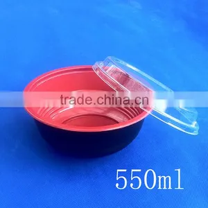 Disposable Plastic Take Out Soup Bowl thumbnail-3