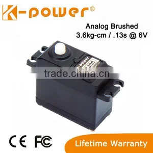 K-power P0300 3kg RC Servo Designed for All Standard 1/10 and 1/8 Models thumbnail-1