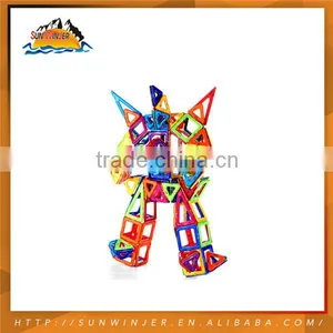 Hot Sell 168pcs Magnetic Blocks Toys Cheap Plastic Toy Cars thumbnail-3