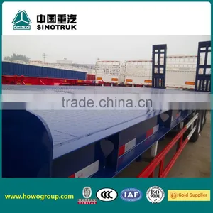 Sinotruk CIMC 70T Lowbed Semi Trailer for Sale thumbnail-3