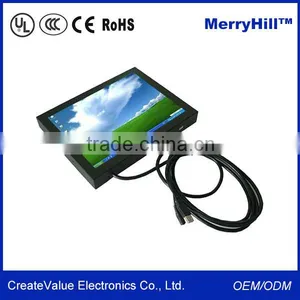 3G WIFI Android Touch Screen 15/ 17/ 18.5/ 19/ 22 Inch USB Powered 24V Bus Coach LCD Monitor thumbnail-5