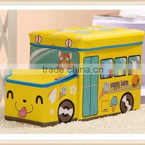 Happy Car Style Storage Box Storage Stool thumbnail-5