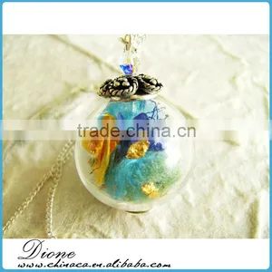 2014 Hot Selling Mini Glass Cover Crystal Ball Large Decorative Glass Balls thumbnail-1