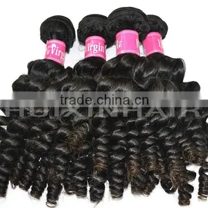 Natural Virgin Malaysian Hair, Beauty Natural Color Baby Curl Virgin Malaysian Wave Hair thumbnail-1