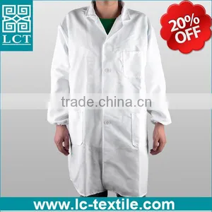 Popular Style High Quality 100% Cotton Twill White Dental Uniform thumbnail-1
