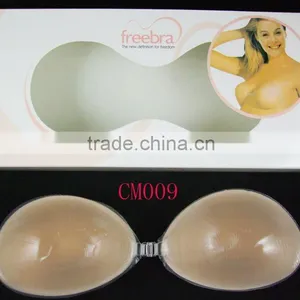 Thin Silicone Bra With Glue thumbnail-1