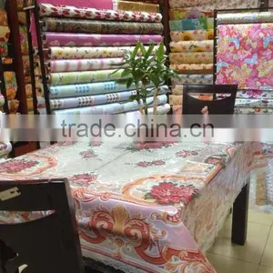 Newest Transparent Printed All-in-one Vinyl Table Cloth Piece/roll thumbnail-1