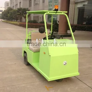 Three Wheel Electric Towing Tractor Small Size thumbnail-1