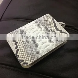 Genuine Python Snakeskin Purse and Wallet China Custom Business Card Wallet thumbnail-2
