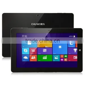 CHUWI Vi10 Pro Tablet PC Dual Boot Intel Z3736F Quad Core 64Bit 10.6" 2GB 64GB Black thumbnail-1