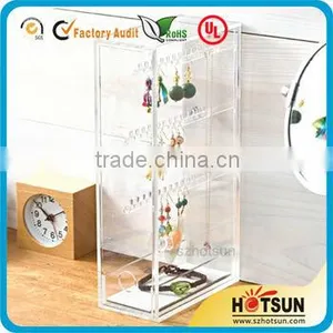 Online Store Bedroom Furniture Deluxe Top Selling Clear Jewelry Display Cabinets thumbnail-1