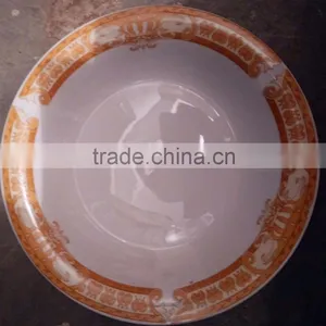 9.25 Inch Edgefold Porcelain Plate , Hotel and Restaurant Porcelain Dinner Plate thumbnail-4