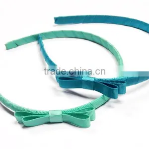 Fancy Headbands For Girls Top Quality Towel Hair Tie Velvet Hair Bands thumbnail-1
