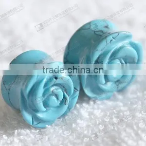 Stone Ear Plugs Piecring Jewelry thumbnail-2