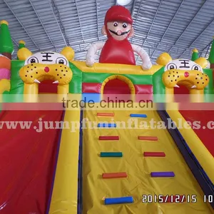 10X7 Meter Inflatable Jumping Center Park/High Quality Inflatable Fun City for Children Happy Bouncing Park,Moonwalk Park Sale thumbnail-4