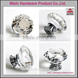Beautiful Design Crystal Chrome Furniture Handle thumbnail-1