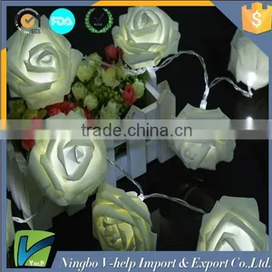 20 LED Festival Rose String Light Fairy Lights Christmas Xmas Party Wedding Decoration thumbnail-1